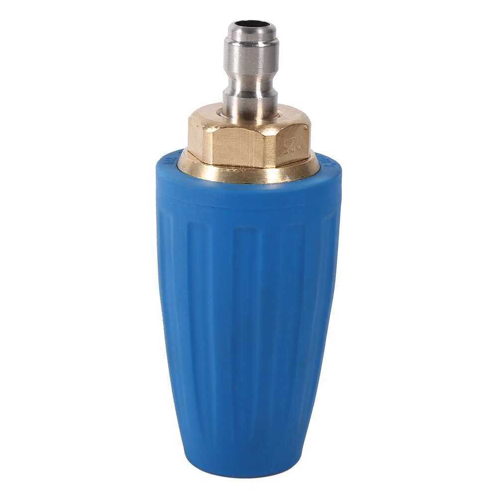 Rotary Vuil Shock Spray Wave Turbine Nozzle Met 1/4 "Quick Release Connector Voor Hogedrukreiniger Auto Wassen machine