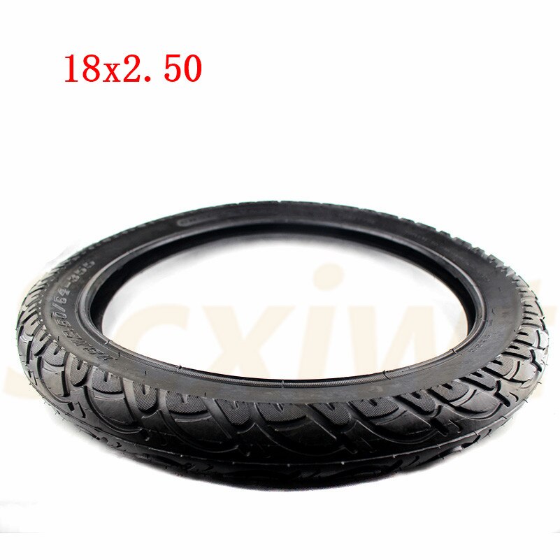18x3.0,18x2.50,18x2.125 Multi-style 18 Inch Inner Tyre Outer Tyre Fits Many Gas Electric Scooters and E-Bike Wheels Tire: 18x2.50  outer tyre