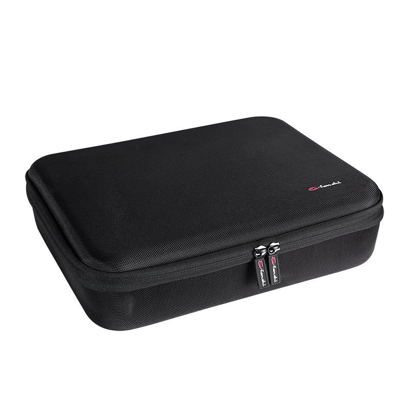 Lux – étui pour sèche-cheveux Dyson Supersonic, espace de rangement supplémentaire pour les accessoires, sac de transport pour voyage,: Black bag-B