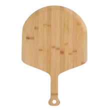 Bamboe Pizza Schil, Hout Serveren Pan, Kaas En Charcuterie Boards, pizza Board Pizza Paddle Snijplank Met Handvat