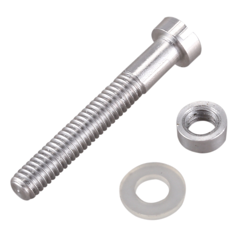 8 stück  m2.5 x 18.5mm plattenspielerschrauben, hardware-ersatzteile für tonabnehmer, nadelhalterung