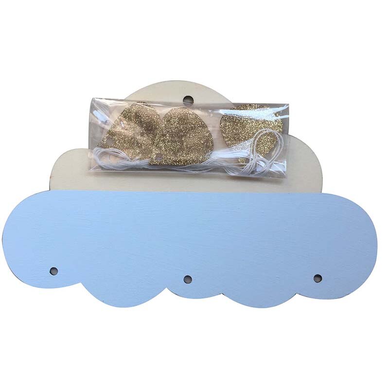 DIY nubes gotas de lluvia colgante estilo nórdico, decoración del hogar arte de la pared de colgante de ventana ornamento para los Niños Accesorios de fotografía