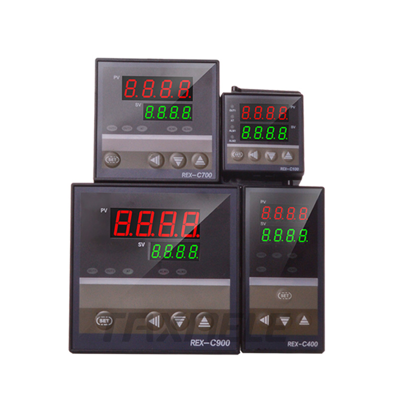 Digitale Thermostaat Thermometer SSR output Relais uitgang Digitale Temperatuur Controller REX-C100 C400 C700 C900 Thermoregulator