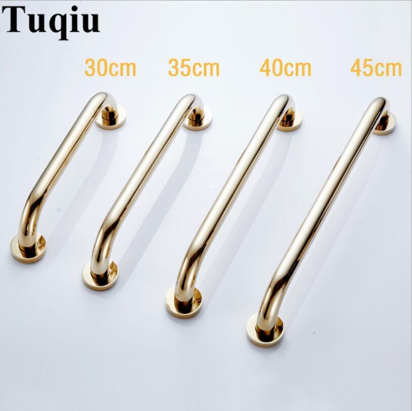 Bathroom armrest brass bathroom handle bathtub armrest handrail Grab Bar Gold Hand bar Safety bar