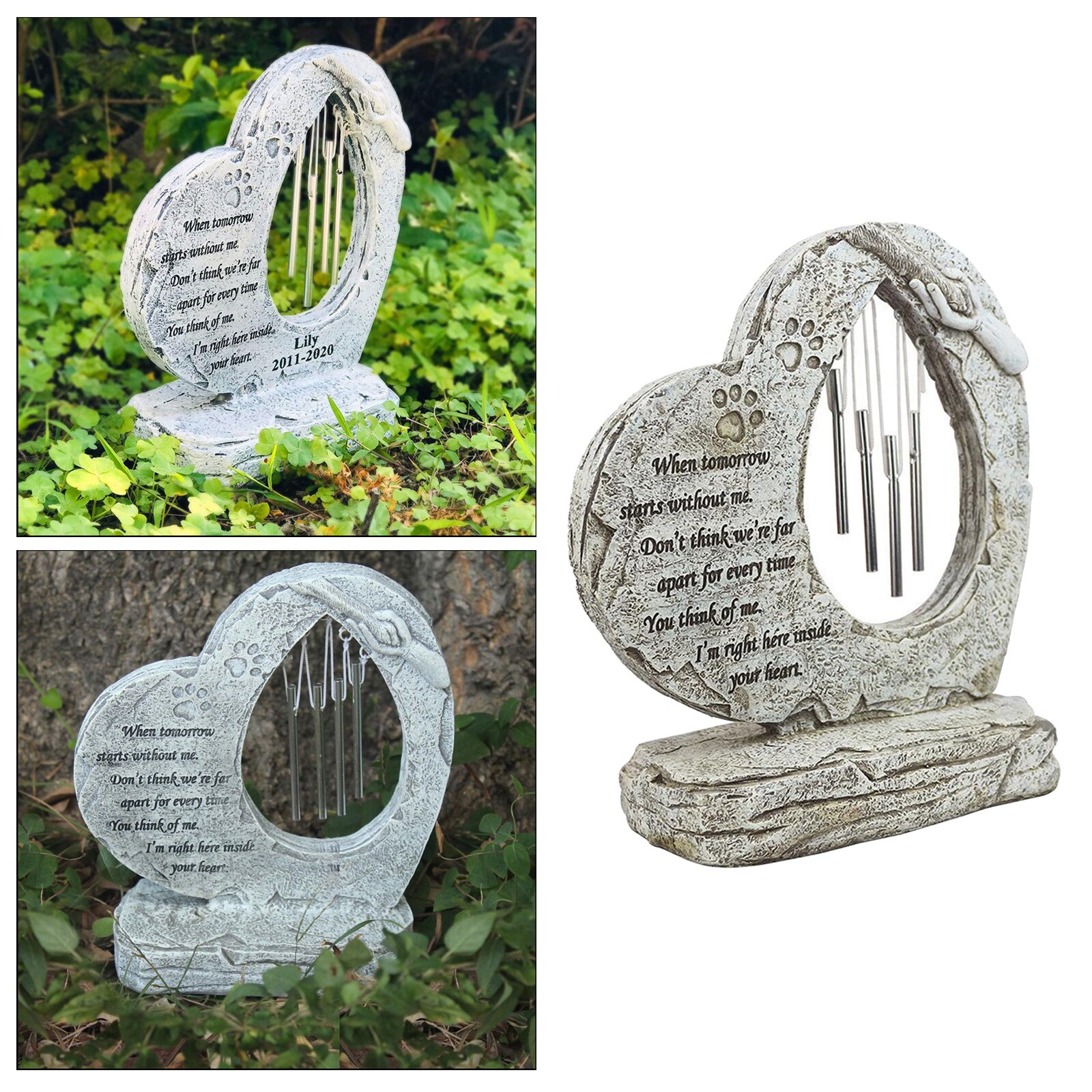Pierre tombale Pet Memorial Pierre Tombe Pet Pierre Tombale Memorial Ornement