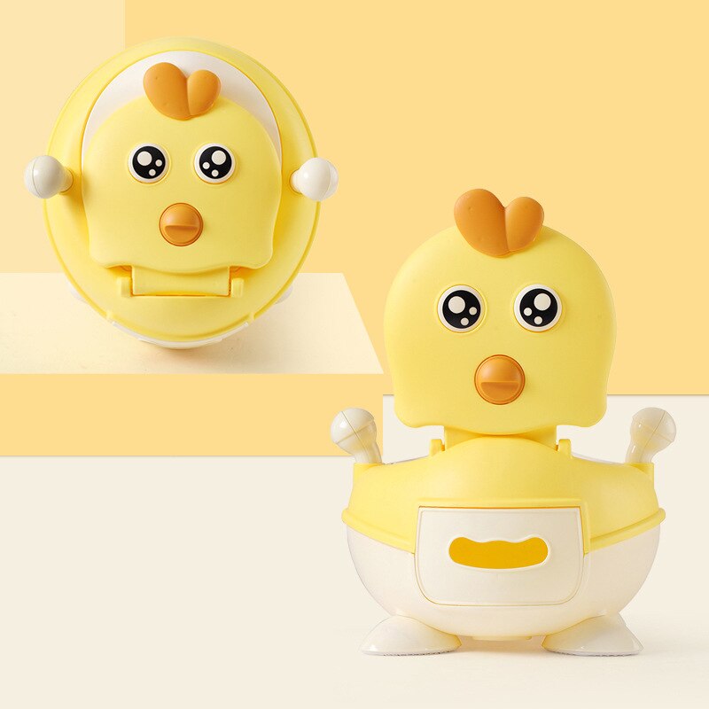 Baby Zindelijkheidstraining Wc-bril Draagbare Baby Pot Voor Kinderen Comfortabele Rugleuning Wc Meisjes Jongens Cartoon Potten
