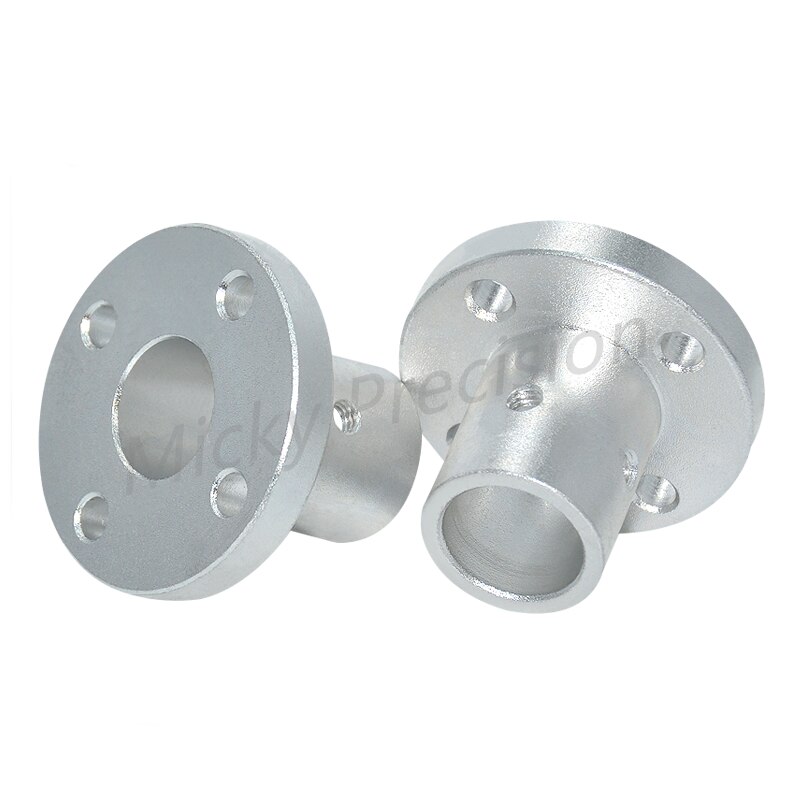 Guide shaft support Long Sleeve Round Flanged Mount Type Shaft Supports Linear Motion Automation Components Diameter 3 4 5 6