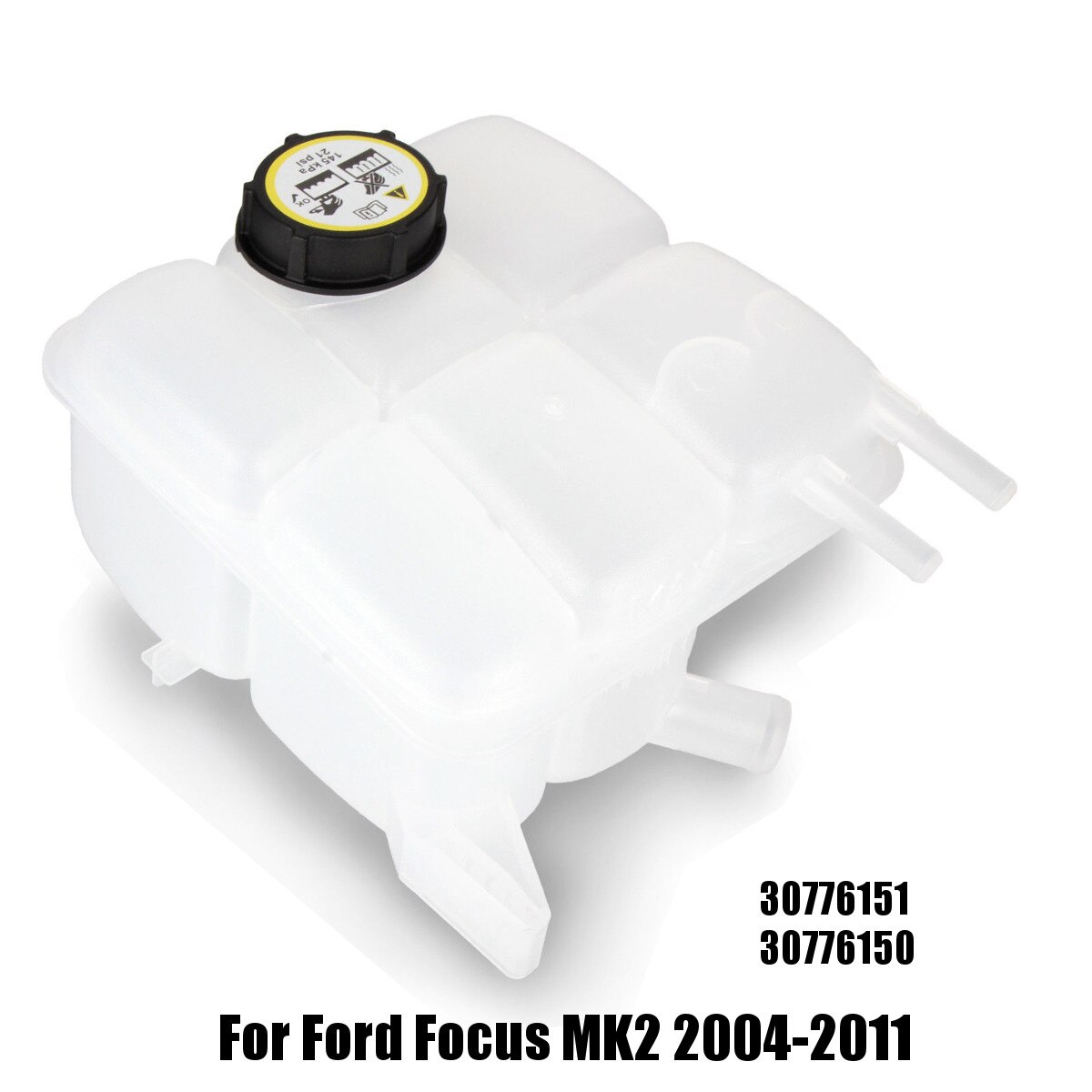 Car Radiator Coolant Expansion Tank with Cap 30776151 30776150 for Ford for Focus MK2 2004