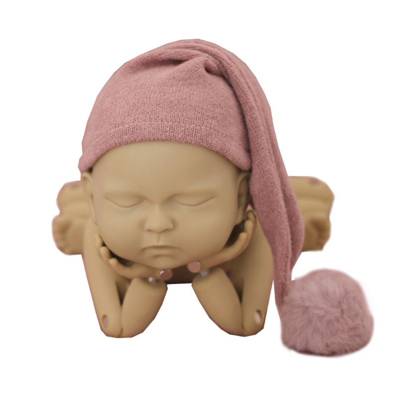Nyfödd fotografering rekvisita hatt mössa propshoot för fotografering födda baby pojkar flickor tillbehör: Pl1