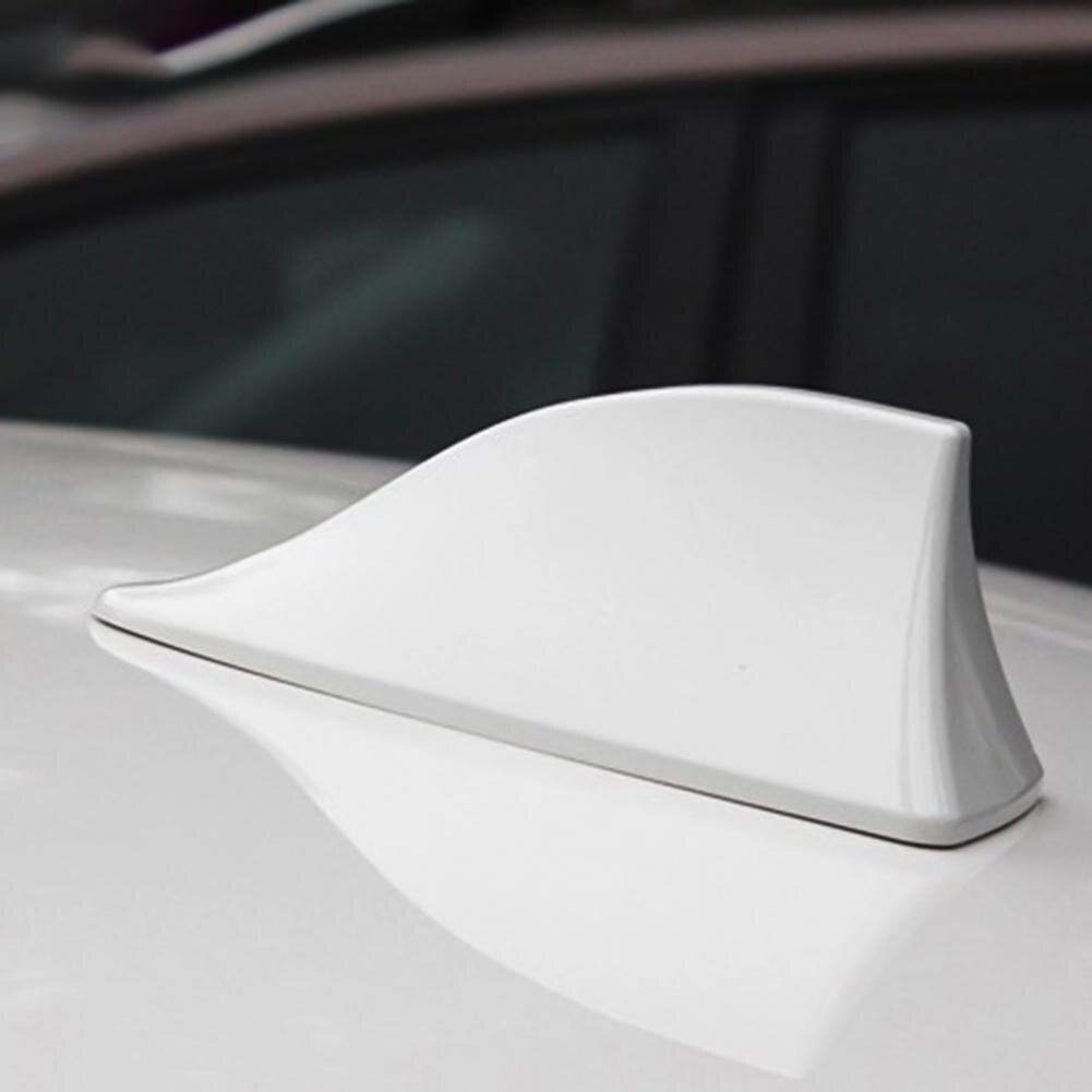 Antena tipo aleta de tiburón de coche Universal, Radio de señal, sin perforaciones, modificación de techo de cola aérea para decoración de vehículos