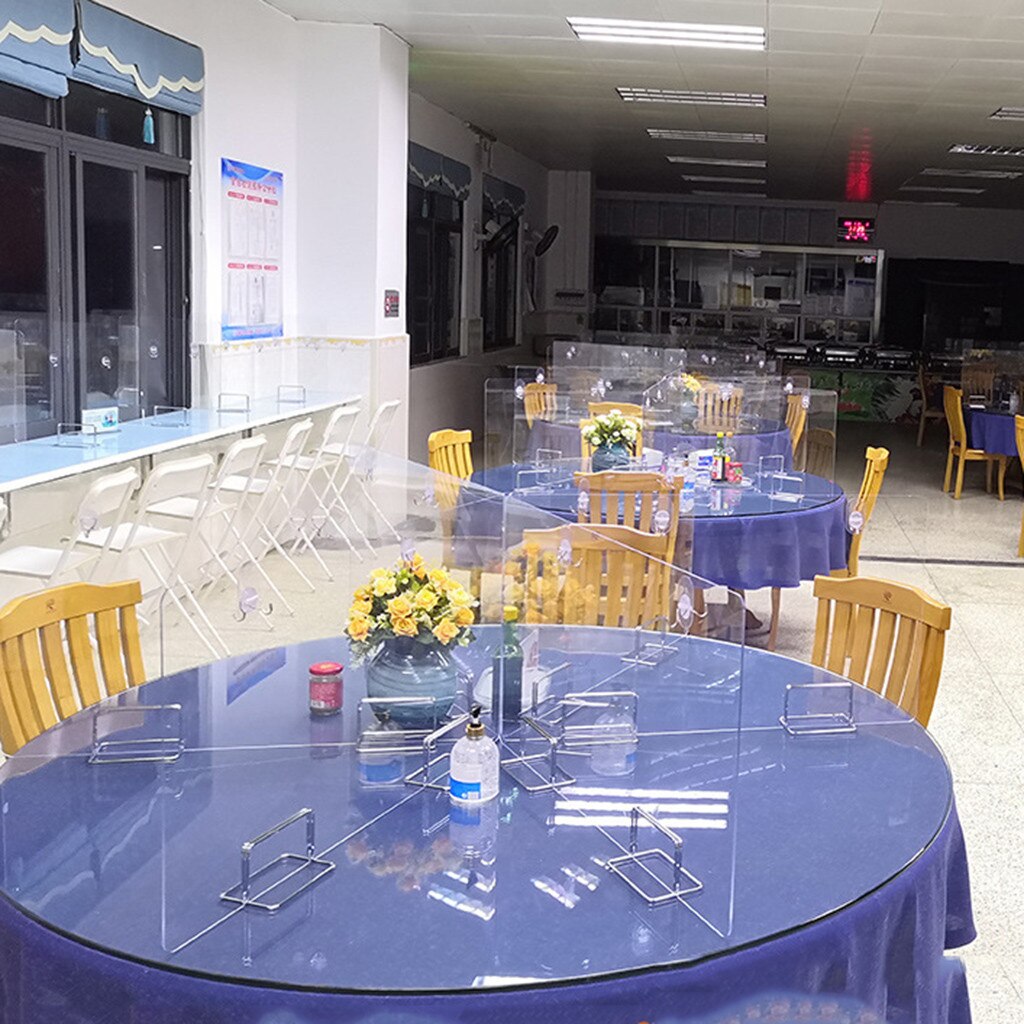 Sneeze Guard Shield Clear Perfection Desk Privacy Divider Office