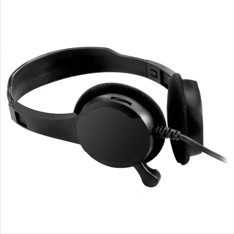 3.5mm Wired Headphone With Microphone Single Plug Dual Plug Headset for Mobile Phone Computer Notebook Laptop Gaming Headphone