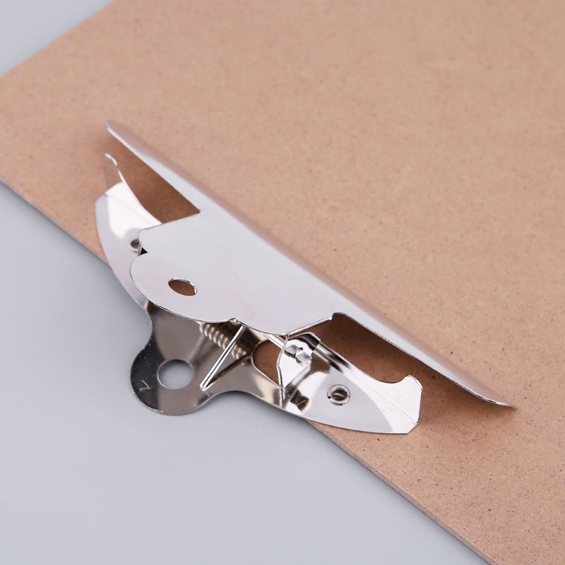 Portable A4/A5 Wooden Writing Clip Board File Hardboard with Batterfly Clip for Office School Stationery Supplies