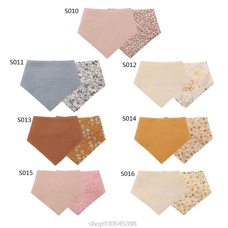 1 Pc bébé bavoirs garçons accessoires -né filles roter Bandana coton doux enfant en bas âge Triangle écharpe bavoirs pour bébé O26 20 directe