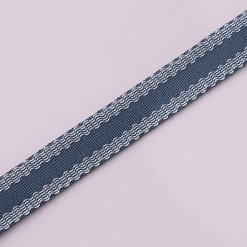 1/5m bukser forkorte selvklebende fotpresser klær sy stoff bukse kant forkorte til plagg gjør selv håndverksutstyr: Dyp grå / 2.5 cm x 1m
