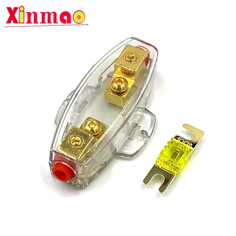 1Set Auto Zekeringkast Houder Stereo Zetels Spanning Blootstelling Veilig Duurzaam Tool 40A/50A/60A/80A/100A/150A