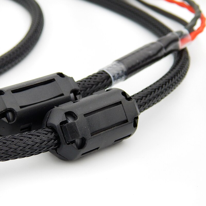 hi end audio rca cable male RCA to female RCA signal cable of LP Vinyl Record player amplifier chassis Gold Plated connector