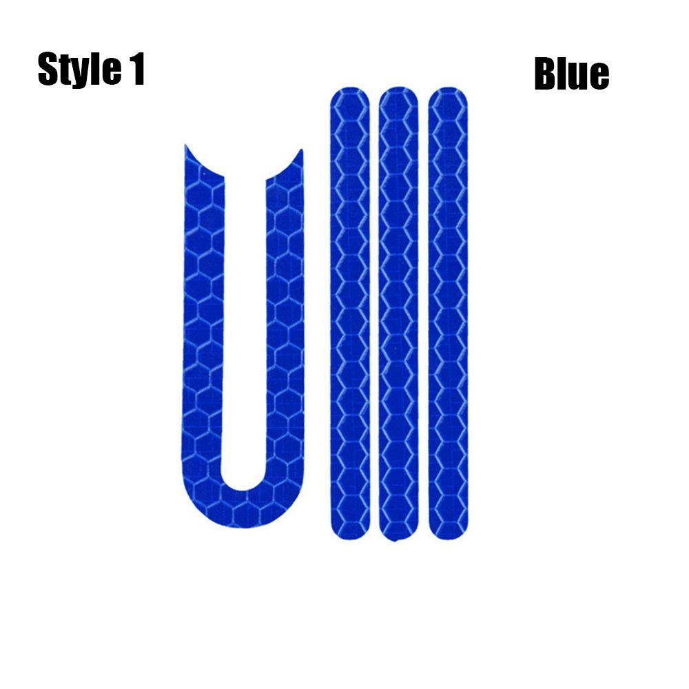 Cycling Accessories M365 M365Pro Reflector Reflective Sticker Scooters Decals Parts Electric Scooter Stickers: Blue-1