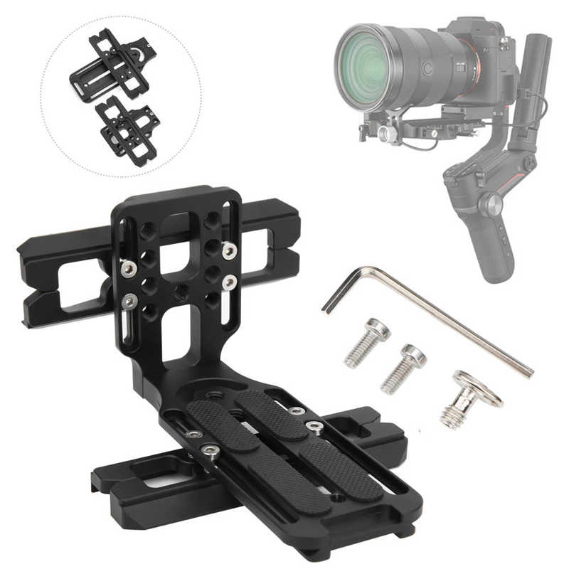 Legering Stabilisator Quick Release Plate L Verticale Schieten Board Voor Zhiyun Weebill S Quick Release Plate Camera Quick Release