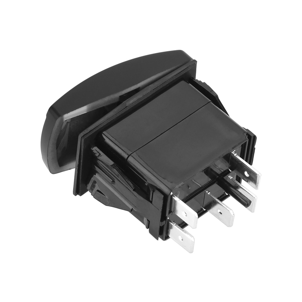 Leepee 5 Pin Mistlamp Schakelaar Auto Dashboard Knop Connector Verlichte On-Off Led Rocker Schakelaar Automobiel Modificatie