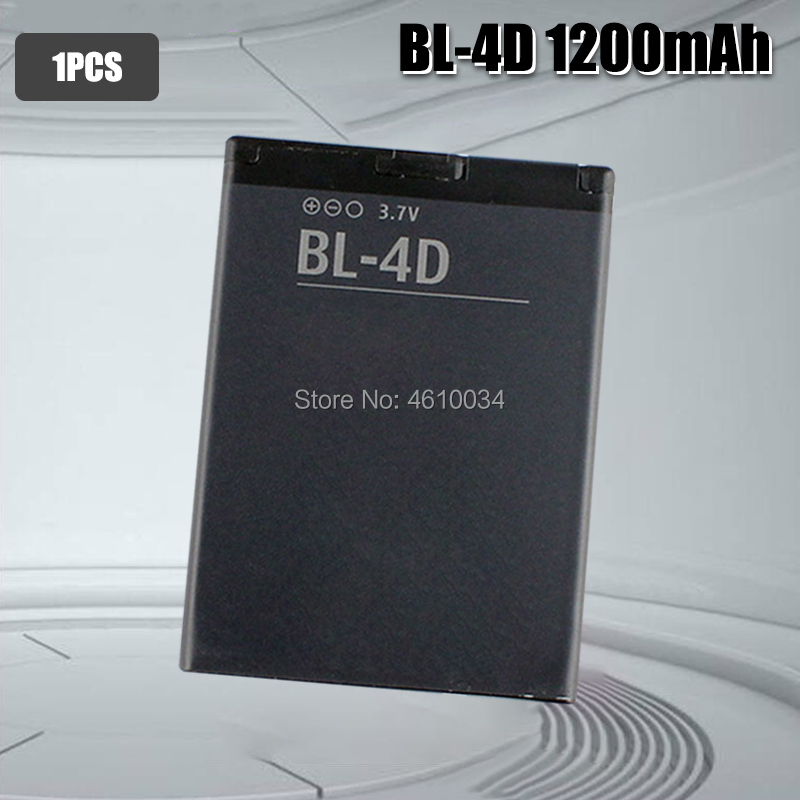 BL-4D Für Nokia N97 mini N97mini N8 N8-00 E5 E5-00 E7 E7-00 T7 T7-00 702T N5 808 N803 BL4D BL 4D batterie: 1pcs