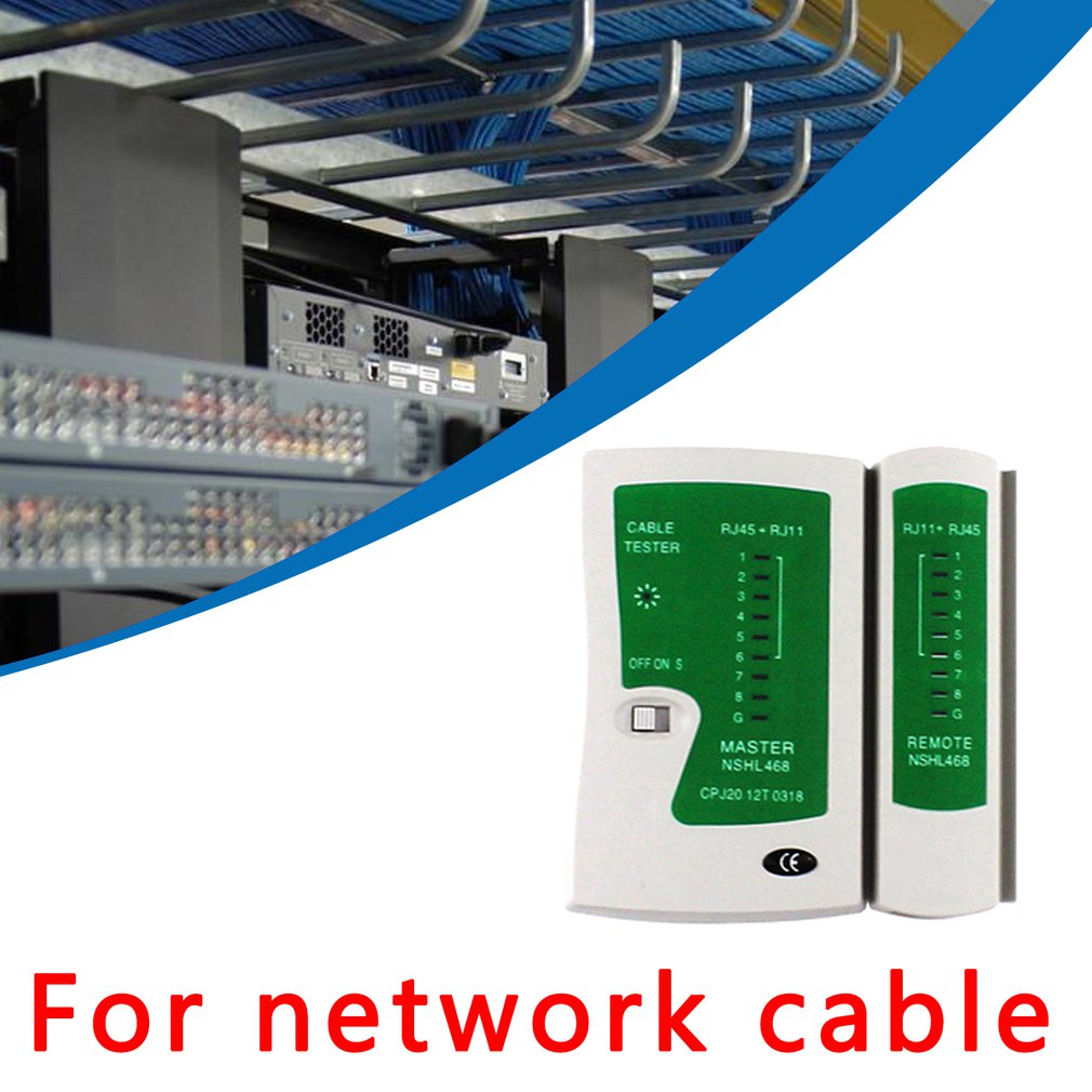 Netværkskabel tester  rj45 rj11 utp lan kabel tester detektor fjerntest værktøj netværk line finder wire tracker