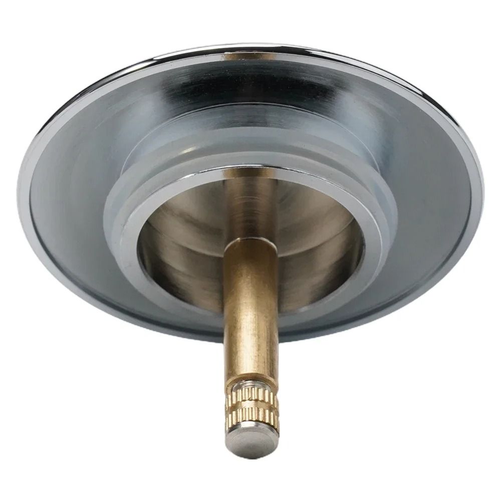 70mm Bathtub Plug Adjustable Bath Stopper Bathroom Tub Drain Filter Brass Pop Up Waste Stopper Strainer Accessory Only Flat Seal