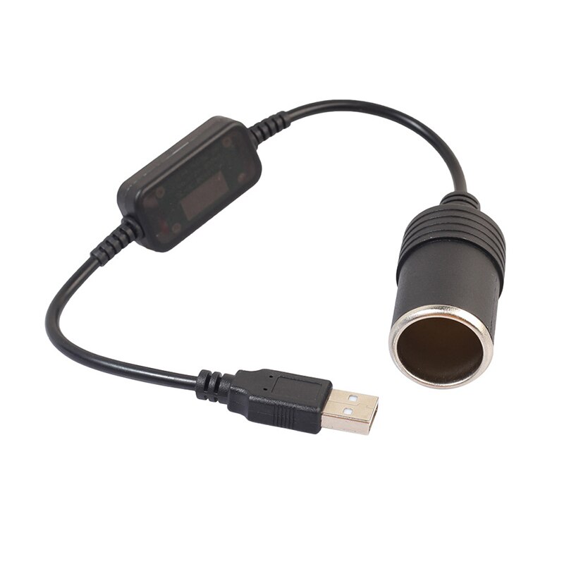 Ziyan Presa Accendisigari Auto 12V/24V Con Cavo 1m E Protezioni, Impermeabile