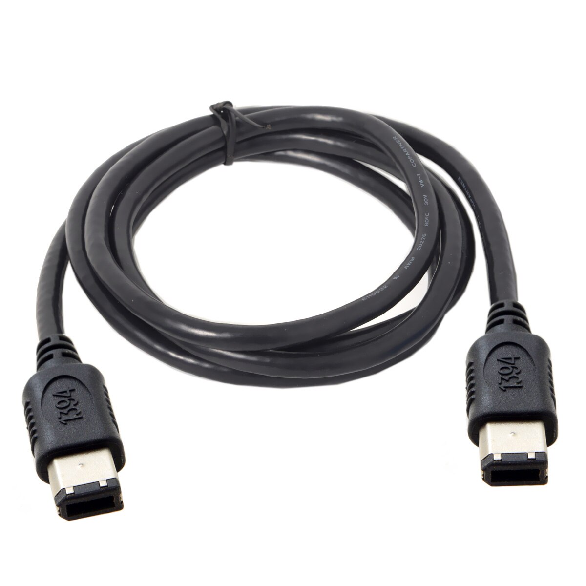Zihan 6 P 6P Firewire 400 Firewire 400 6 6 iLink Cable IEEE 1394a 6ft 1.8M Black