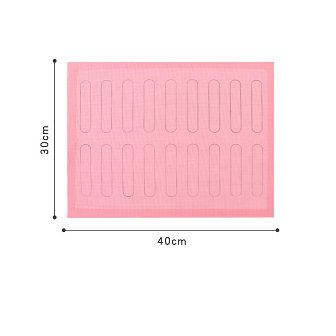 R tapis de cuisson pour Biscuit pain Biscuit bouffée Eclair perforé Silicone pâtisserie antiadhésive tapis outil résistant à la chaleur four feuille ligne: type4