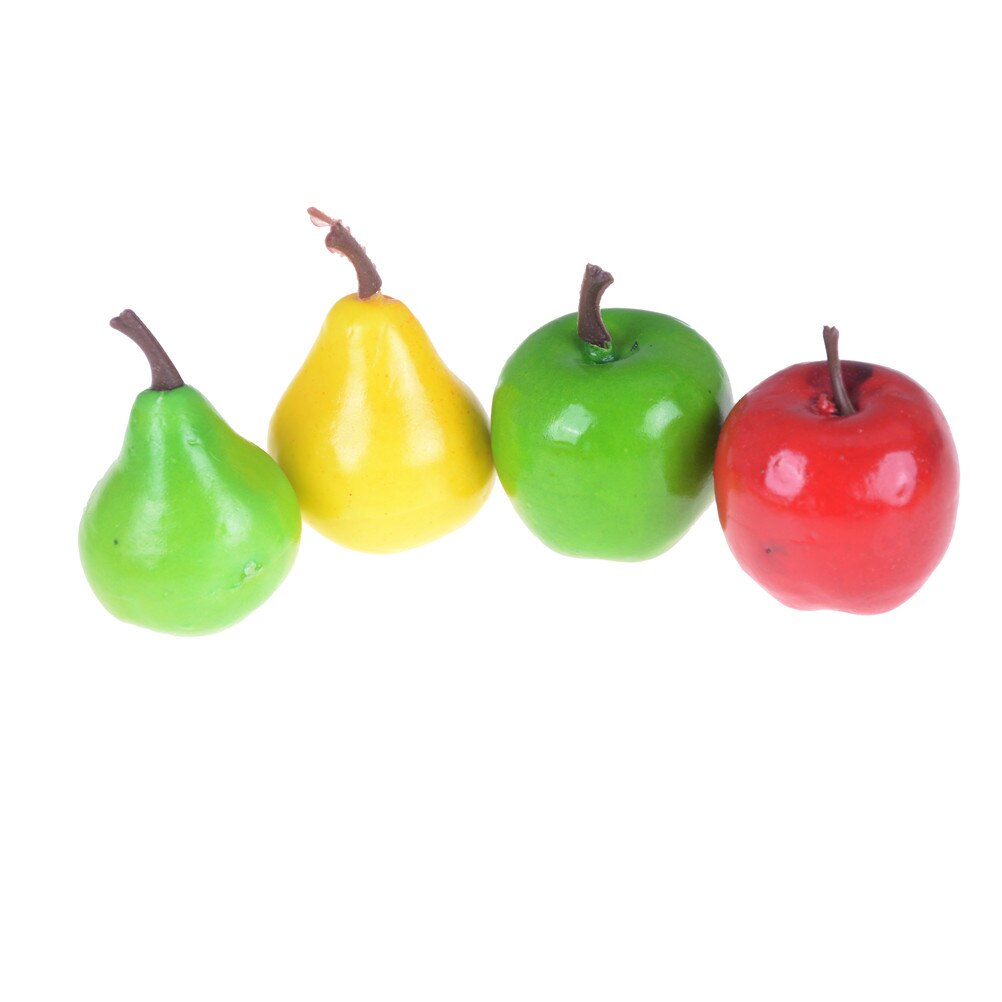 Foam Mini Simulation Artificial Fruits And Vegetables Kitchen Toys For Children Pretend Play Toy 10pcs