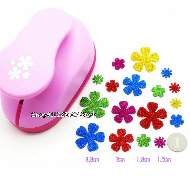 3&quot; Flower Punch Set Paper Perforator Ponsen Voor Papier Hole Puncher Scrapbook Cortador Embossing Crafts And Scrapbooking Tools