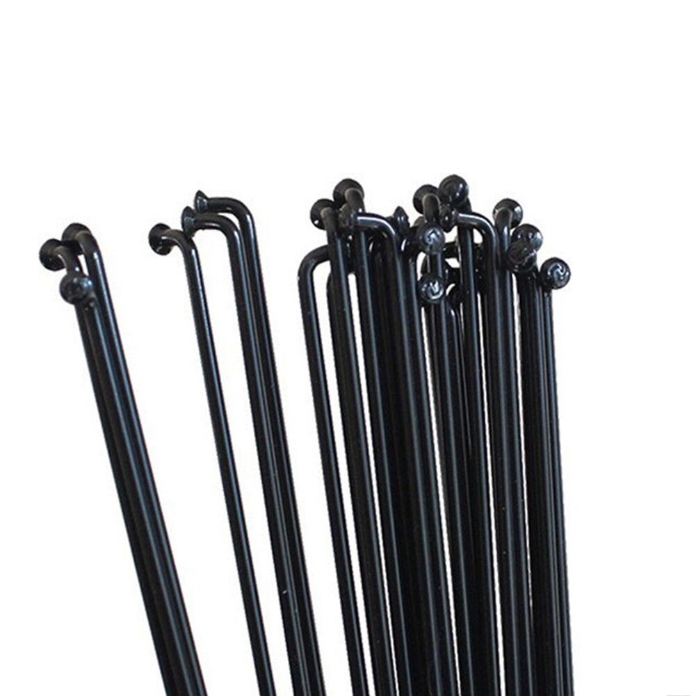 16Stck Fahrrad Fahrrad hoch-Kohlenstoff Stahl Speichen und Brustwarzen/251/253/255/257/259/261/263/265/267/269 mm Stricken Nadel