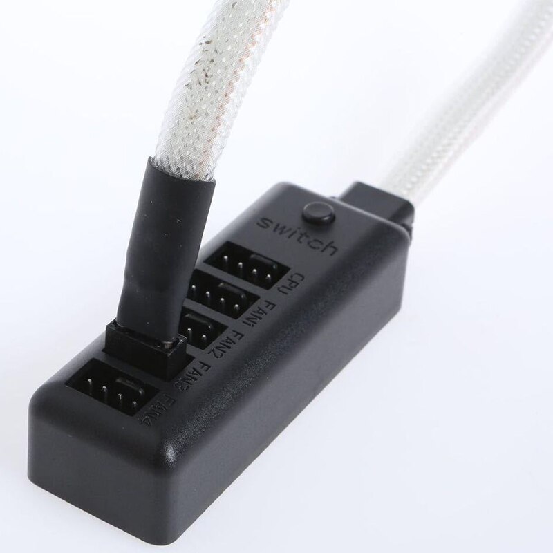 1 to 5 4-Pins Molex TX4 PWM CPU Cooler / Case / Chassis Cooling Fan Power Cable Hub Splitter Adapter