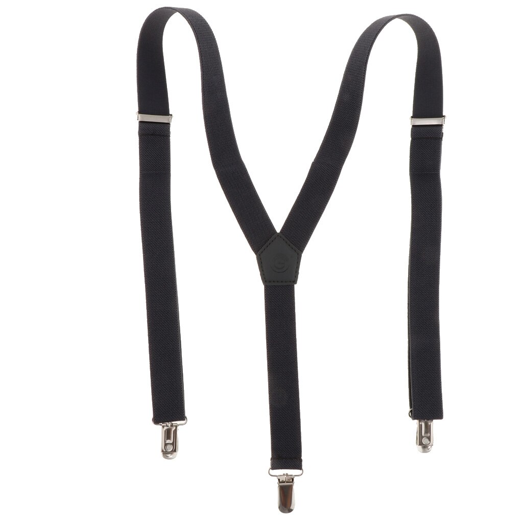 Mens Skinny Suspenders Y Back Wide Elastic Adjustable Trouser Clips Braces for Work Special Event or with Casual Attire