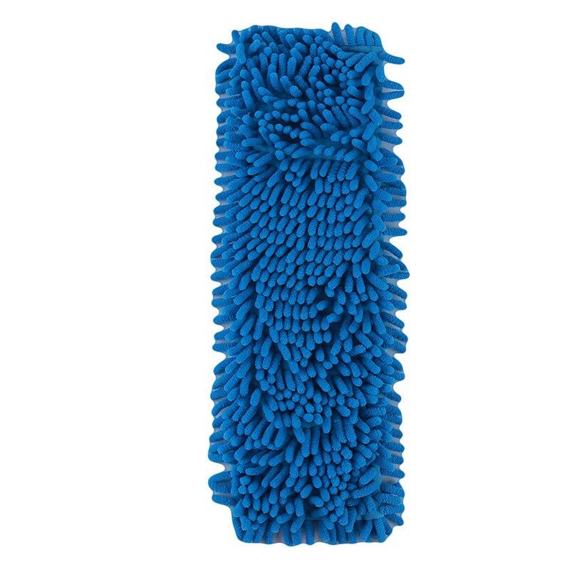 Almohadilla de limpieza para el hogar, mopa de polvo, microfibras de Coral, reemplazo de cabeza de mopa, apta para herramienta de limpieza, limpiador de suelos: blue