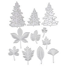 2 Set Stansmessen Ponsen Sterft Metalen Snijden Stencils Voor Diy Scrapbooking Album Papier Kaarten Scrapbook Decor, 1 Set G & 1 Set