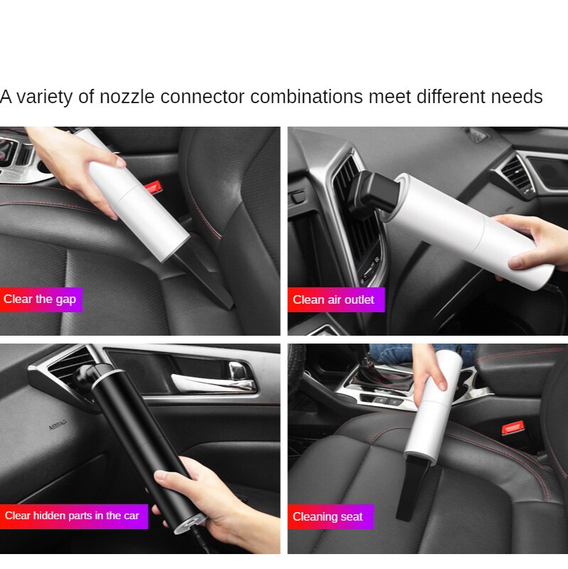 Wireless Portable Car Vacuum Cleaner Handheld Auto Vaccum 120W High strong Suction For Home Cleaning Wet Dry Mini Vacuum Cleaner