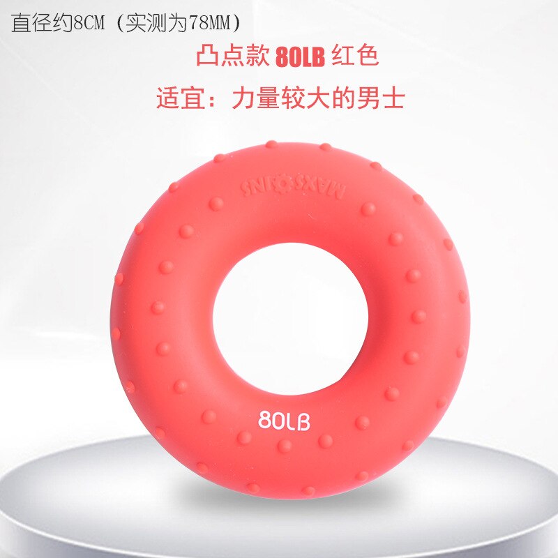 Hand Gripper Forearm Hand Expander Dynamometer Strengthen Training Hand Finger Exersiser hand trainer grip strength: Red-80LB