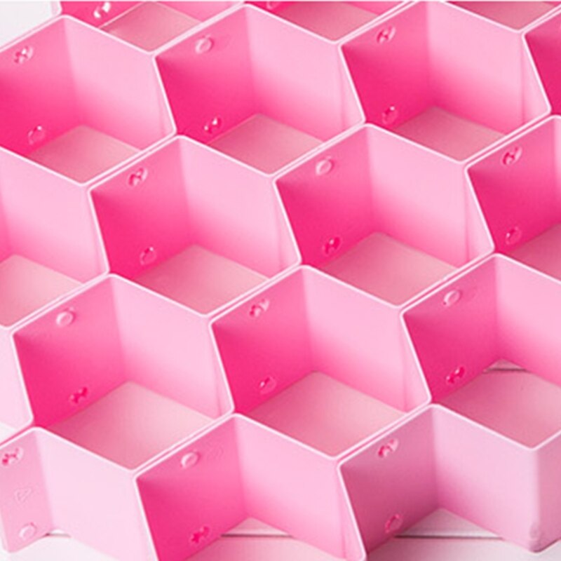 Drawer Dividers, Drawer Divider Organizers Plastic Honeycomb Drawer DIY Plastic Grid Plastic Divider Household Storage Makeup