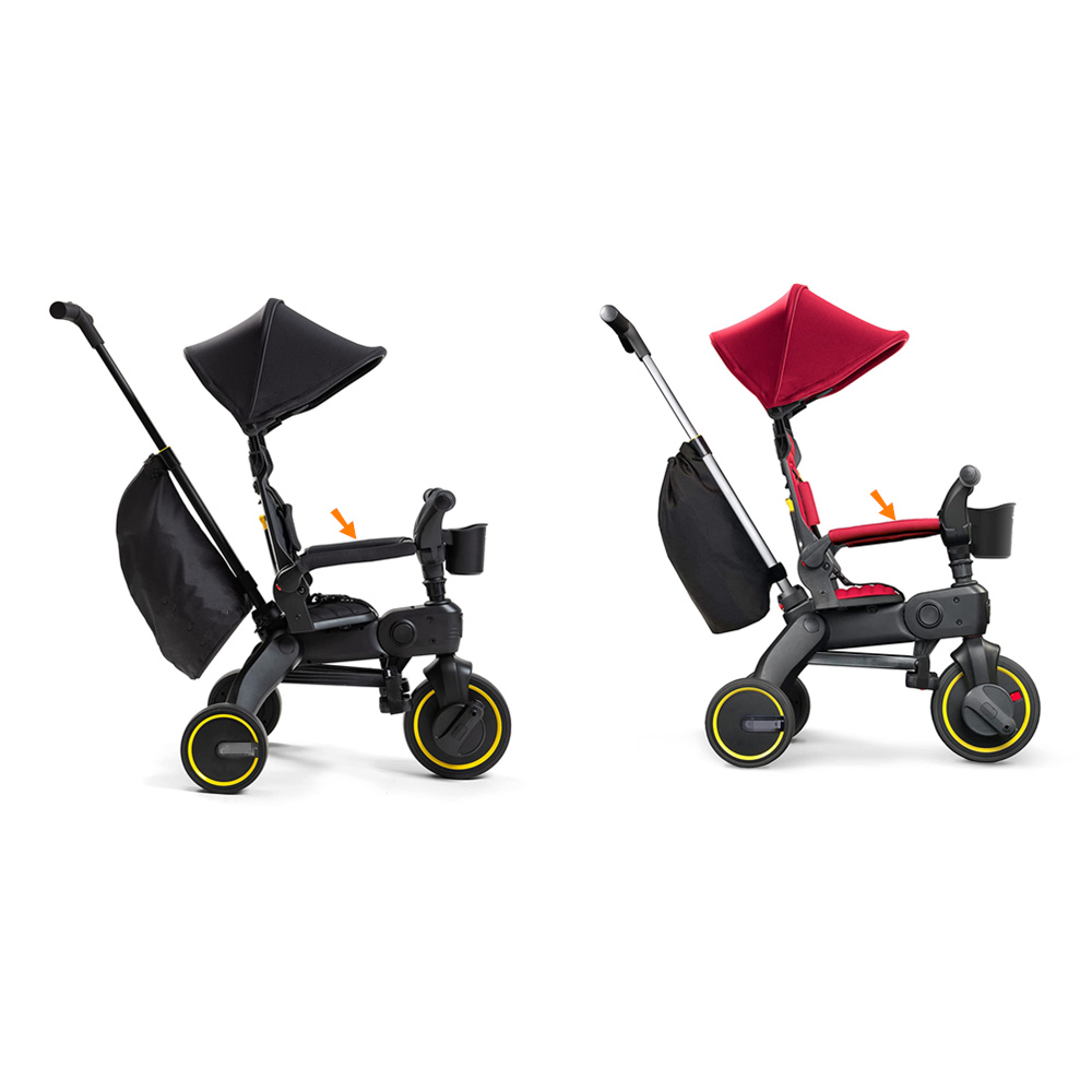 Verstelbare kinderdriewieler kinderwagen armsteun babyveiligheid ondersteuning comfortabel driewieleraccessoire voor peuters voor Doona Liki Trike