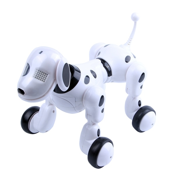 Draadloze afstandsbediening smart robot hond Wang Xing elektrische hond vroege onderwijs speelgoed voor kinderen (Wit)