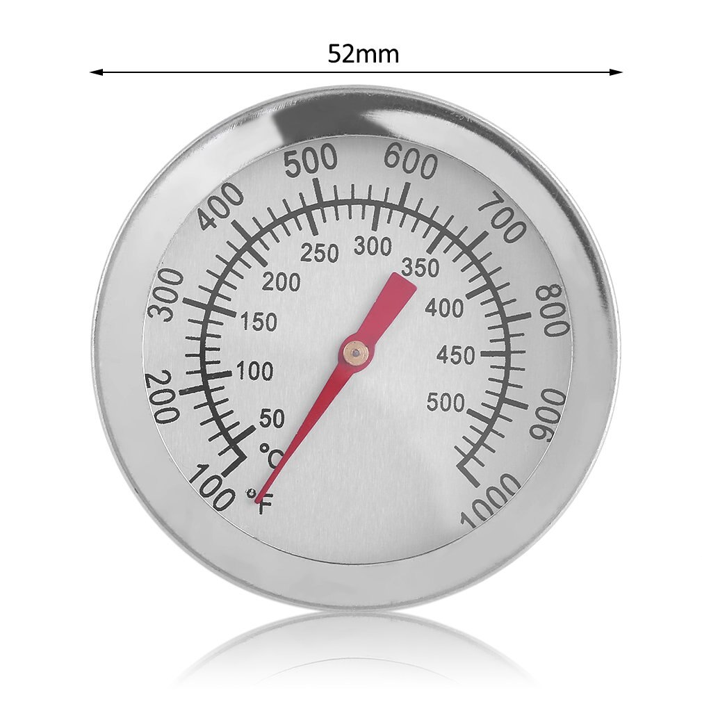 50-500°C 100-1000°F Food Grade Stainless Steel Thermometer BBQ Baking Cooking Oven Food Kitchen Dial Temperature Gauge