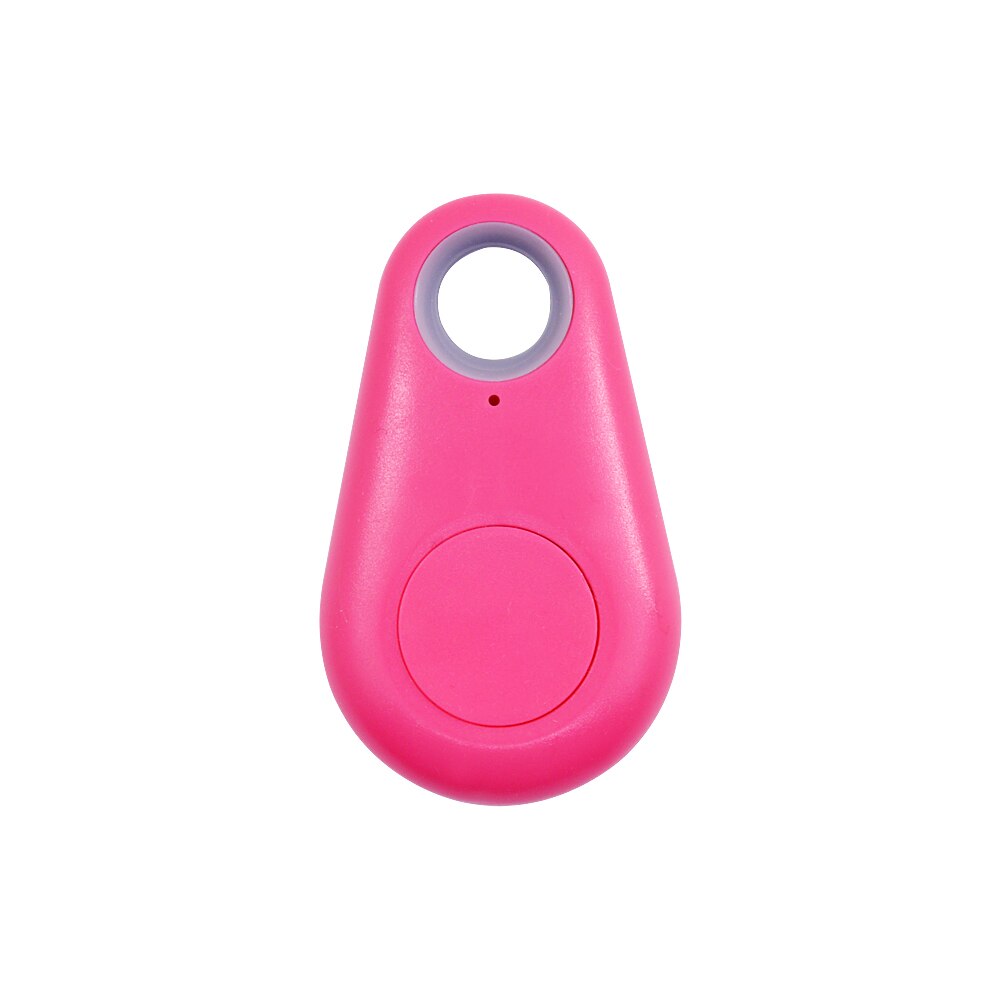 Mini Anti Verloren Alarm Brieftasche Keyfinder Clever Schild Bluetooth Tracer GPS Lokalisierer Keychain Haustier Hund Art Itag Tracker Schlüssel Finder: Rosa