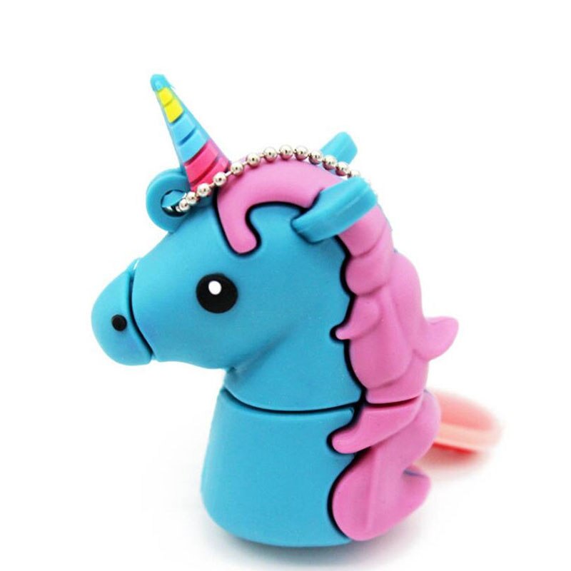 JASTER unicornio nueva Despicable Me 2 USB Flash Drive 100% de dibujos animados memoria extraíble Pendrive 4GB 16GB 32GB 64GB Pen Drive juguete: 4 GB / A