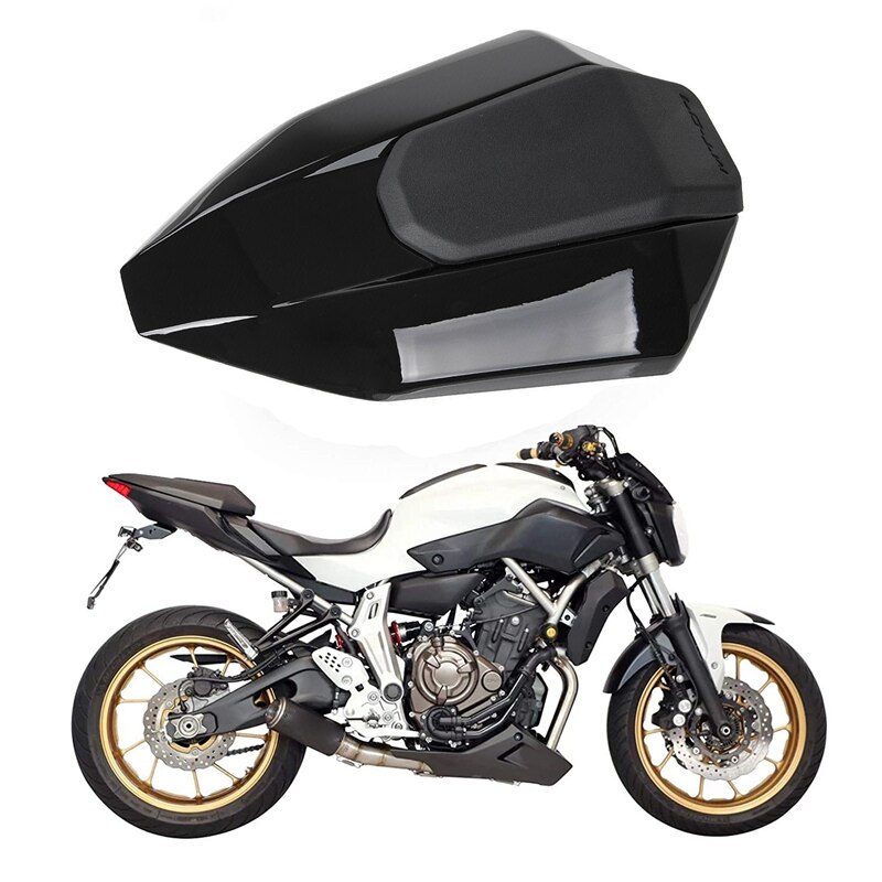 De la motocicleta cubierta para el asiento trasero carenado cola para Yamaha FZ-07 MT-07: Silver