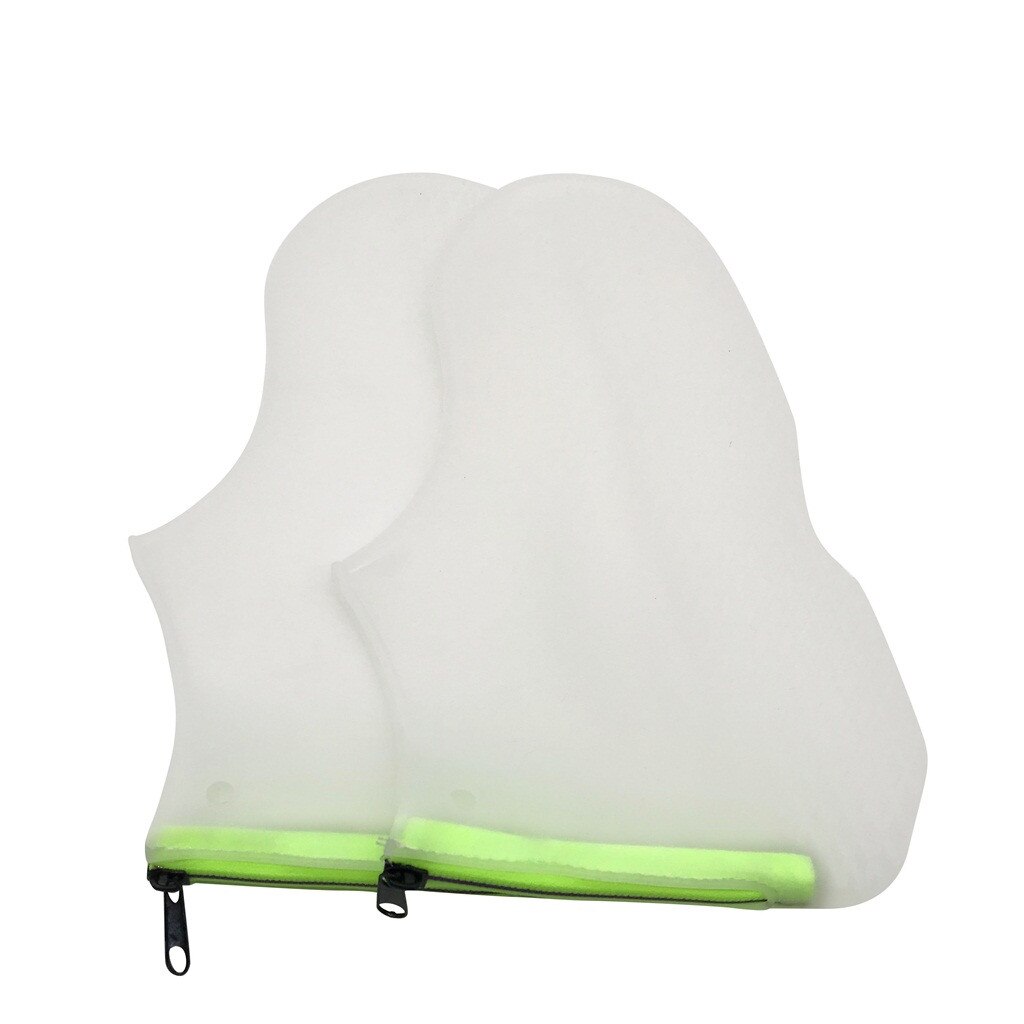 Waterdichte rits Siliconen antislip schoen Cover Outdoor Regendicht Wandelen Skid-proof slijtvaste Schoen Covers outdoor draagbare