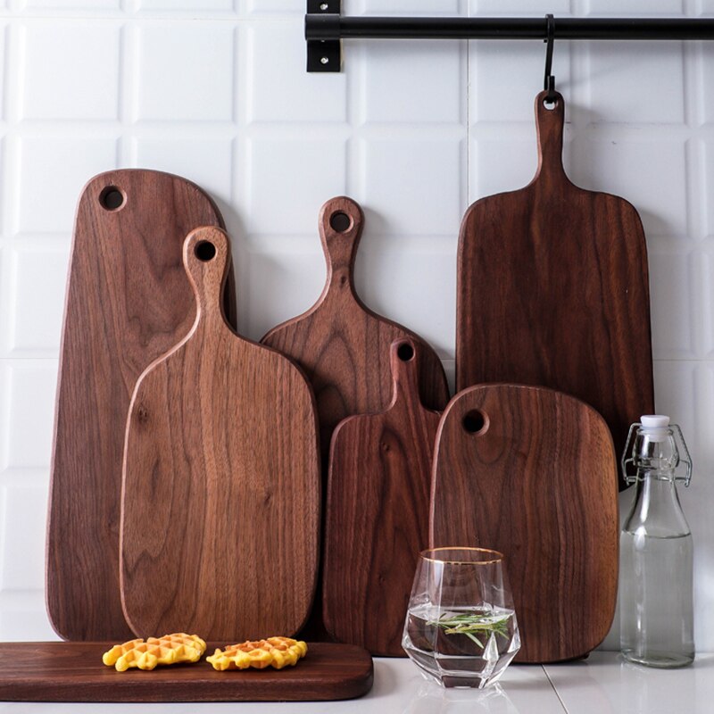 1 stk sapele biff tallerken trebrett skjærebrett brødbrett kokt kjøtt tallerken vestlig matte kutt biff biff tallerken pizza pizza pl