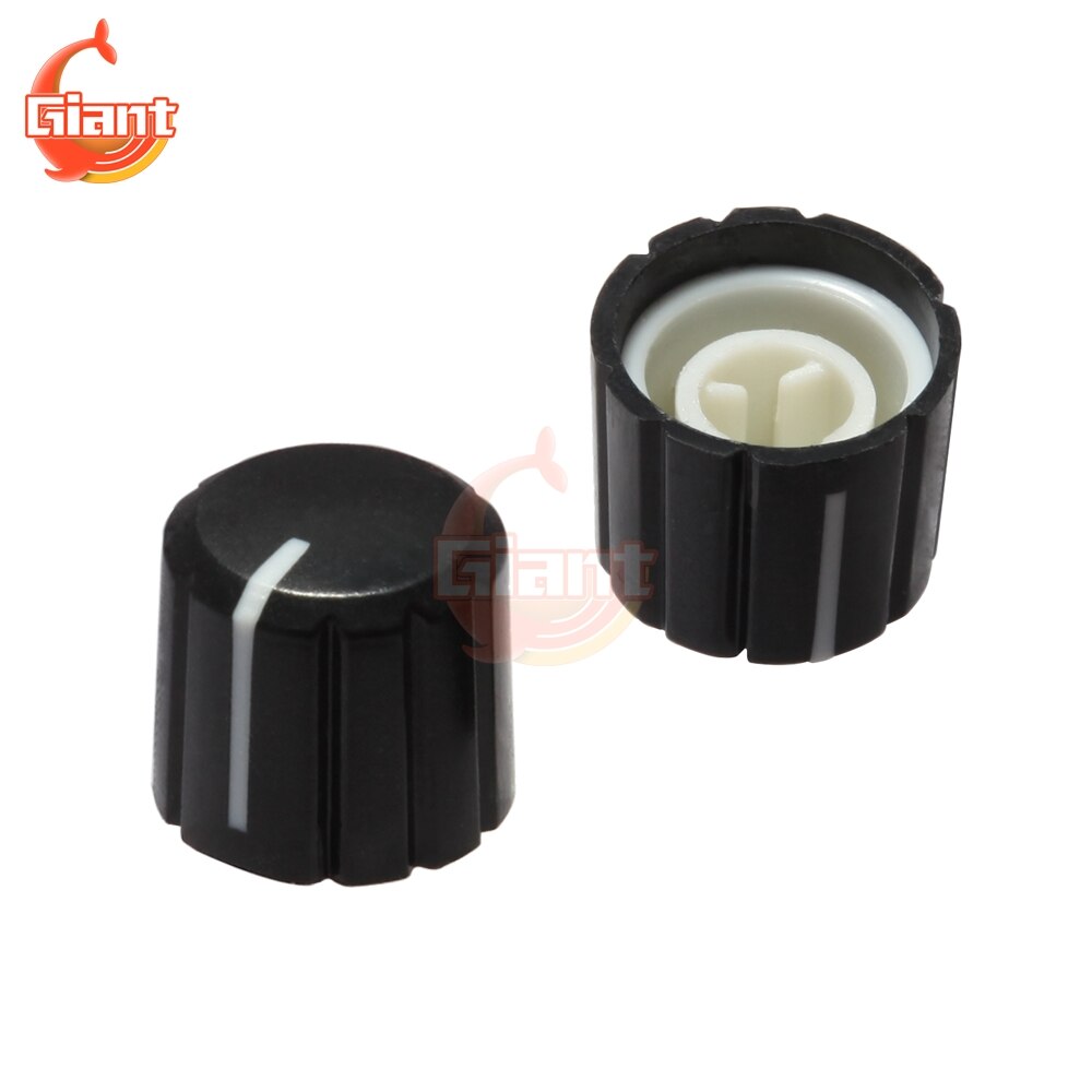 5 Pcs 360 Graden Rotary Encoder Abs Half As Gat Caps Knop Baksteen Sensor Schakelaar Voor KY-040 Potentiometer