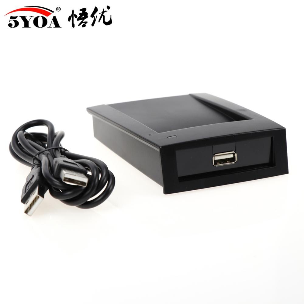 5YOA 13.56Mhz RFID Reader 14443A Proximity Smart IC Card USB Sensor Reader Toegangscontrole Kaartlezer